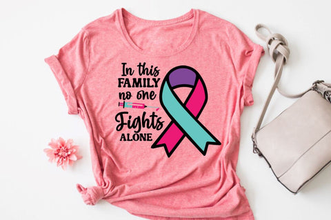 Thyroid Cancer Awareness SVG Bundle SVG DESIGNISTIC 