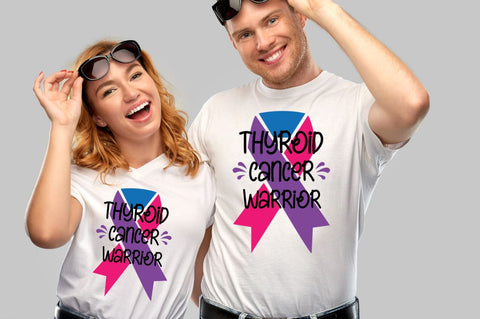 Thyroid Cancer Awareness SVG Bundle SVG DESIGNISTIC 