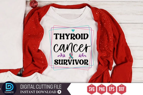 Thyroid Cancer SVG Bundle SVG DESIGNISTIC 