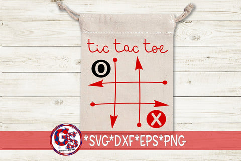 Tic Tac Toe Bundle for Valentine's Day Bags SVG DXF EPS PNG-Teacher Valentine's Day SVG Greedy Stitches 