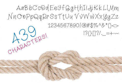 Tidewater Handlettered Font | 439 Characters! | Multi Lingual Support and Greek / Coptic Alphabet Font Maple & Olive Designs 