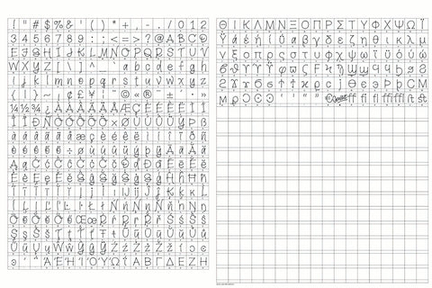 Tidewater Handlettered Font | 439 Characters! | Multi Lingual Support and Greek / Coptic Alphabet Font Maple & Olive Designs 