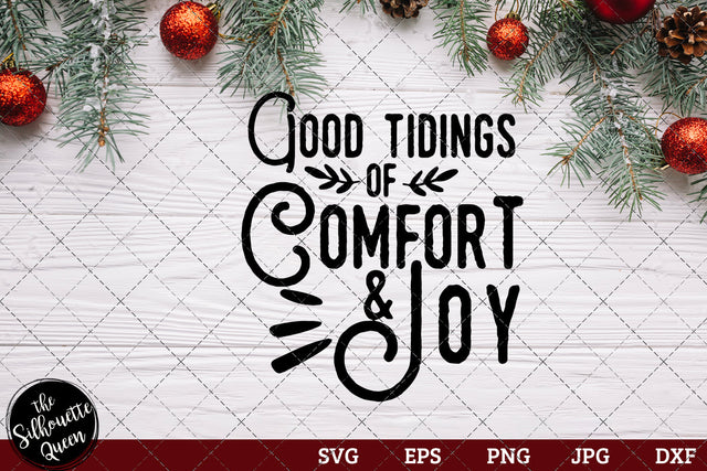 Tidings Of Comfort and Joy SVG Loveleen Kaur 