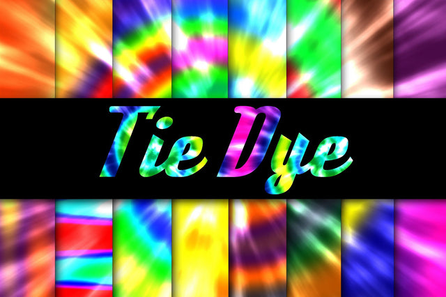 Tie Dye Digital Paper Sublimation Old Market 