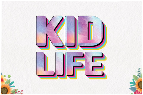 Tie Dye Kid Life Sublimation Sublimation Jagonath Roy 