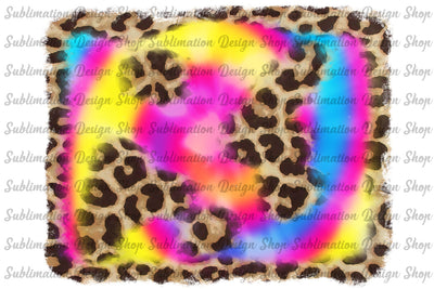 Tie Dye Leopard Background Png, Tie Dye Background Png, Distressed Background Png, Leopard Background, Sublimation Design, Digital Download Sublimation SublimationDesignShop 