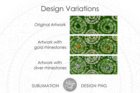 Tie dye mug sublimation designs, silver gold rhinestones SVG Artisan Craft SVG 