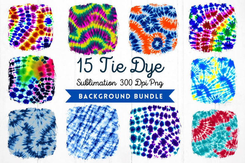 Tie Dye Sublimation Background bundle Sublimation Regulrcrative 