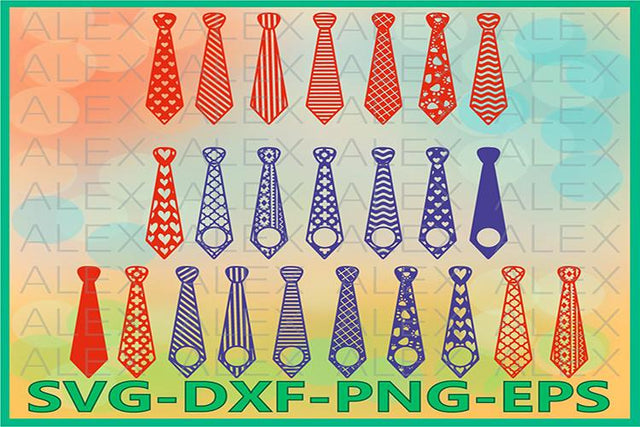 Tie Monogram Frame Files svg SVG AlexSVGStudio 