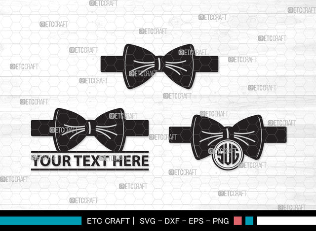 Tie Monogram SVG, Necktie Svg, Tuxedo Tie Svg, Men's Neckties Svg, Neck Tie Svg, Wedding Tie Svg, Suit Tie Svg, Tie Monogram SVG ETC Craft 
