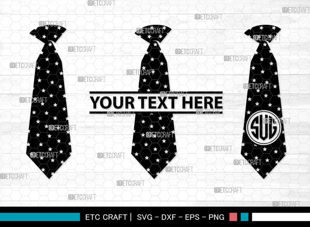 Tie Monogram, Tie Silhouette, Tie SVG, Necktie Svg, Mens Shirt Tie Svg, Fashion Svg, SB00217 SVG ETC Craft 