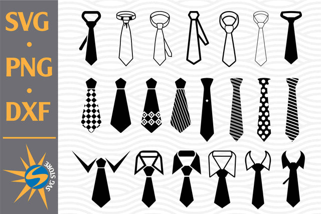 Tie Silhouette SVG, PNG, DXF Digital Files Include SVG SVGStoreShop 