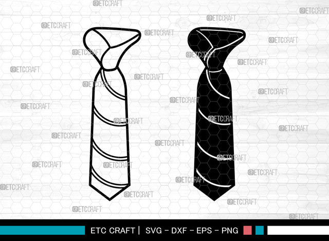 Tie SVG, Necktie Svg, Tuxedo Tie Svg, Men's Neckties Svg, Tie Svg SVG ETC Craft 