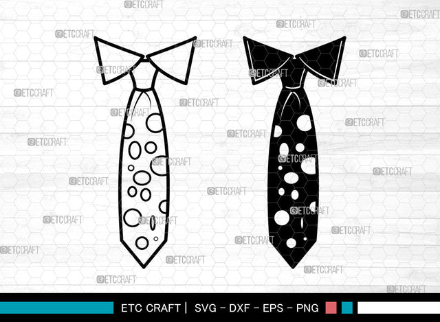 Tie SVG, Necktie Svg, Tuxedo Tie Svg, Men's Neckties Svg, Tie Svg SVG ETC Craft 