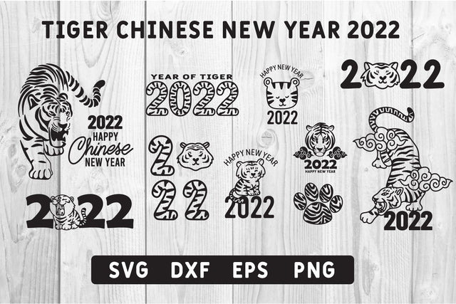 tiger chinese new year 2022 SVG dadan_pm 