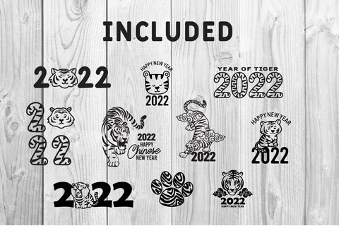 tiger chinese new year 2022 SVG dadan_pm 