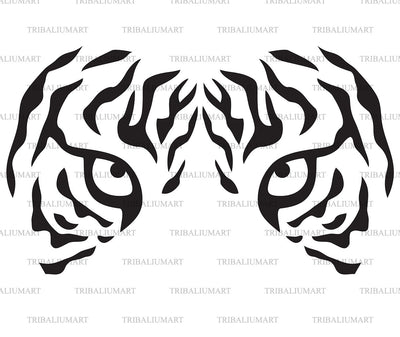 Tiger eyes SVG TribaliumArtSF 