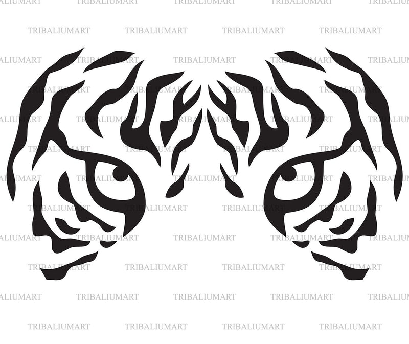 Tiger eyes SVG TribaliumArtSF 