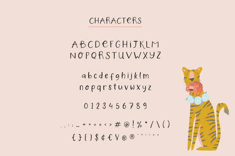 Tiger Koo Font Cotton White Studio 