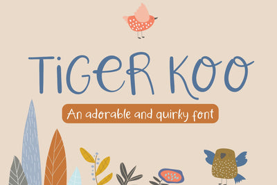 Tiger Koo Font Cotton White Studio 