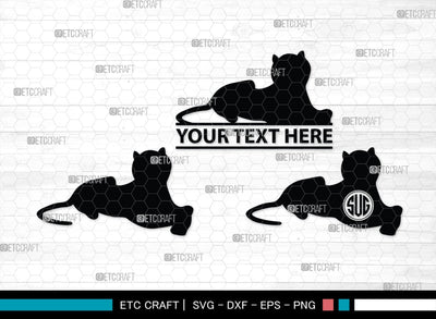 Tiger Monogram, Tiger Silhouette, Tiger SVG, Tiger Head Svg, Tiger Jump Svg, Wild Animal Svg, Zoo Animal Svg, SB00328 SVG ETC Craft 