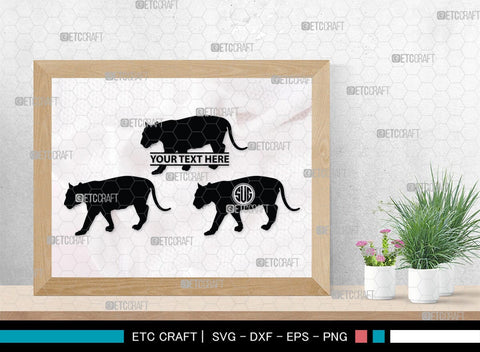 Tiger Monogram, Tiger Silhouette, Tiger SVG, Tiger Head Svg, Tiger Jump Svg, Wild Animal Svg, Zoo Animal Svg, SB00328 SVG ETC Craft 