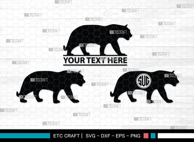 Tiger Monogram, Tiger Silhouette, Tiger SVG, Tiger Head Svg, Tiger Jump Svg, Wild Animal Svg, Zoo Animal Svg, SB00328 SVG ETC Craft 