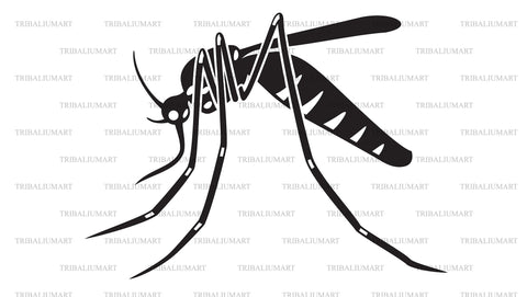 Tiger mosquito SVG TribaliumArtSF 