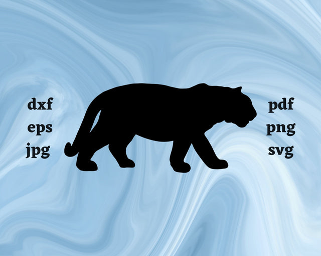 Tiger SVG Cut File SVG Northern Light SVG 