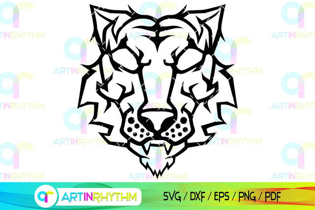 Tiger svg SVG Artinrhythm shop 
