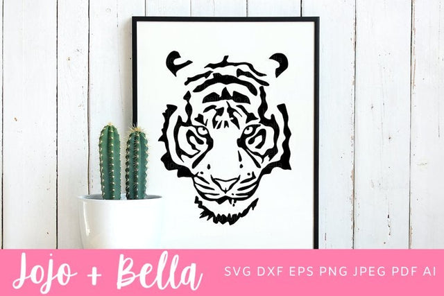 Tiger Svg, Tiger King Svg, Tigers Svg, Tigers Football Svg, Tigers Mascot Svg, tigers baseball svg, Tigers iron on svg, Tigers svg cut file. Digital Download for Cricut, Silhouette, sublimation and more. SVG Jojo&Bella 