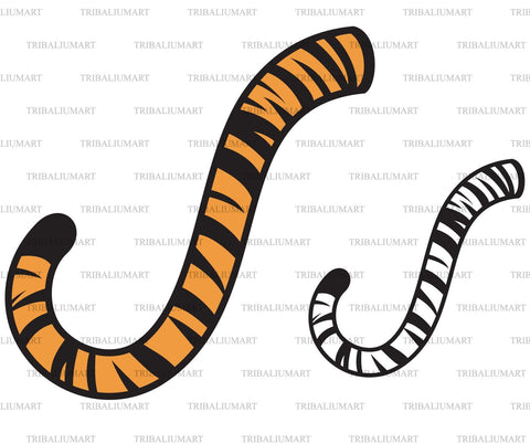 Tiger Tail SVG TribaliumArtSF 