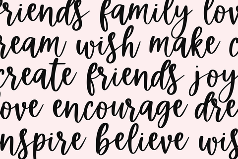 tiger lily font Tigerlily - Handwritten Script Font
