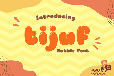Tijuf Font twinletter 