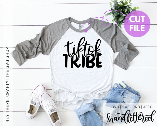 TikTok Tribe | SVG, PNG, DXF, JPEG SVG Hey There, Crafty! 