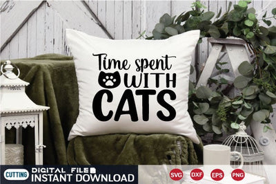 Time spent with cats SVG md faruk hossain 