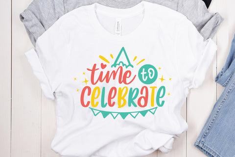Time To Celebrate SVG Cut File SVG dapiyupi store 