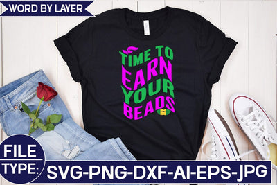 Time to Earn Your Beads SVG Cut File SVG Studio Innate 