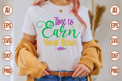 Time to Earn Your Beads svg SVG shah alam 