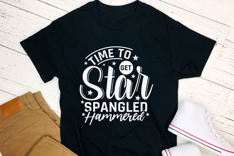 Time To Get Star Spangled Hammered, 4th Of July SVG SVG CraftLabSVG 