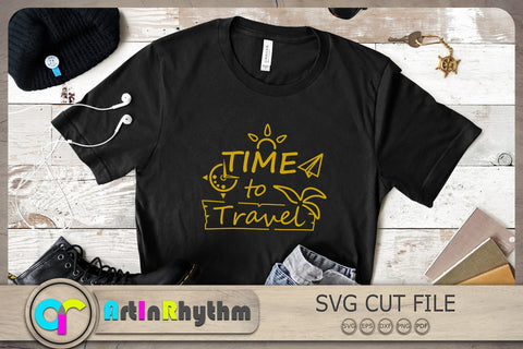Time to travel SVG, Travel Svg, Adventure Svg, Vacation Svg SVG Artinrhythm shop 