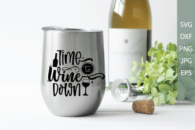 Time to Wine Down SVG md faruk hossain 