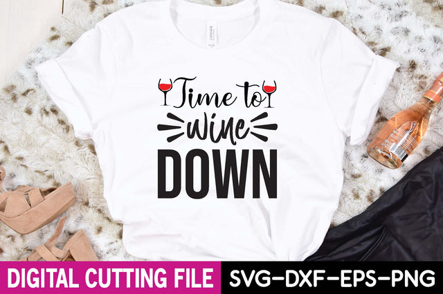Time to wine down svg SVG designer krishna 