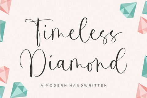 Timeless Diamond Font Balpirick 