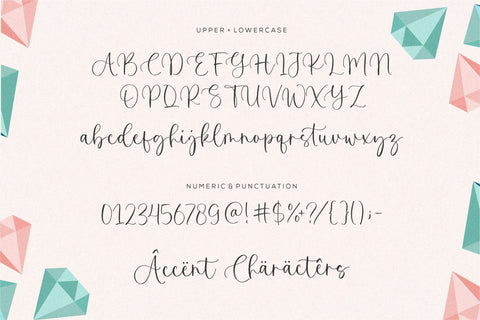 Timeless Diamond Font Balpirick 