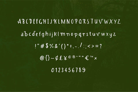 Tinble Font Helen Patmore 