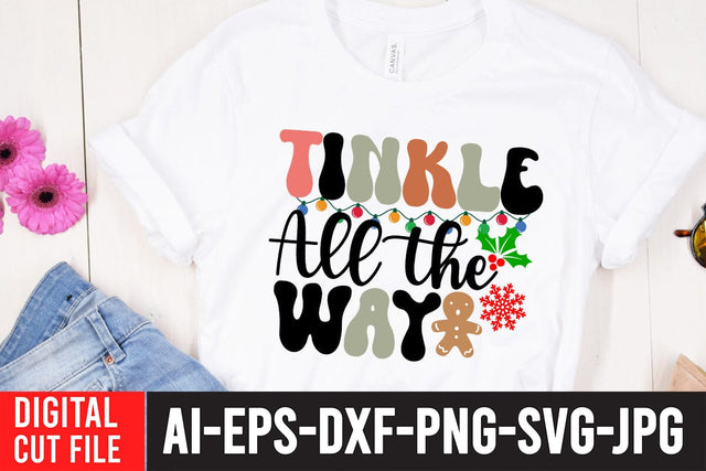 Tinkle All the way SVG Cut File SVG BlackCatsMedia 
