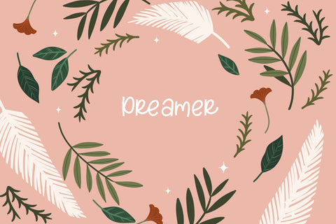 Tinkle Star Font Cotton White Studio 