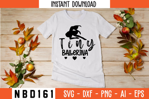 tiny ballerina Svg Design SVG Nbd161 
