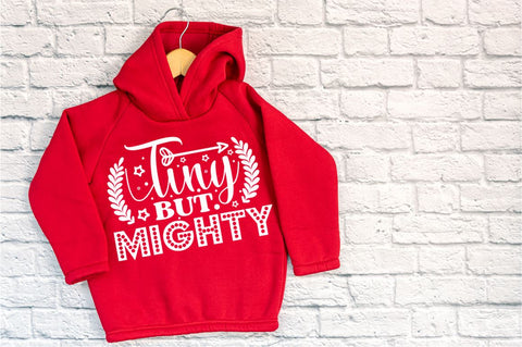 Tiny but mighty, baby SVG SVG DESIGNISTIC 